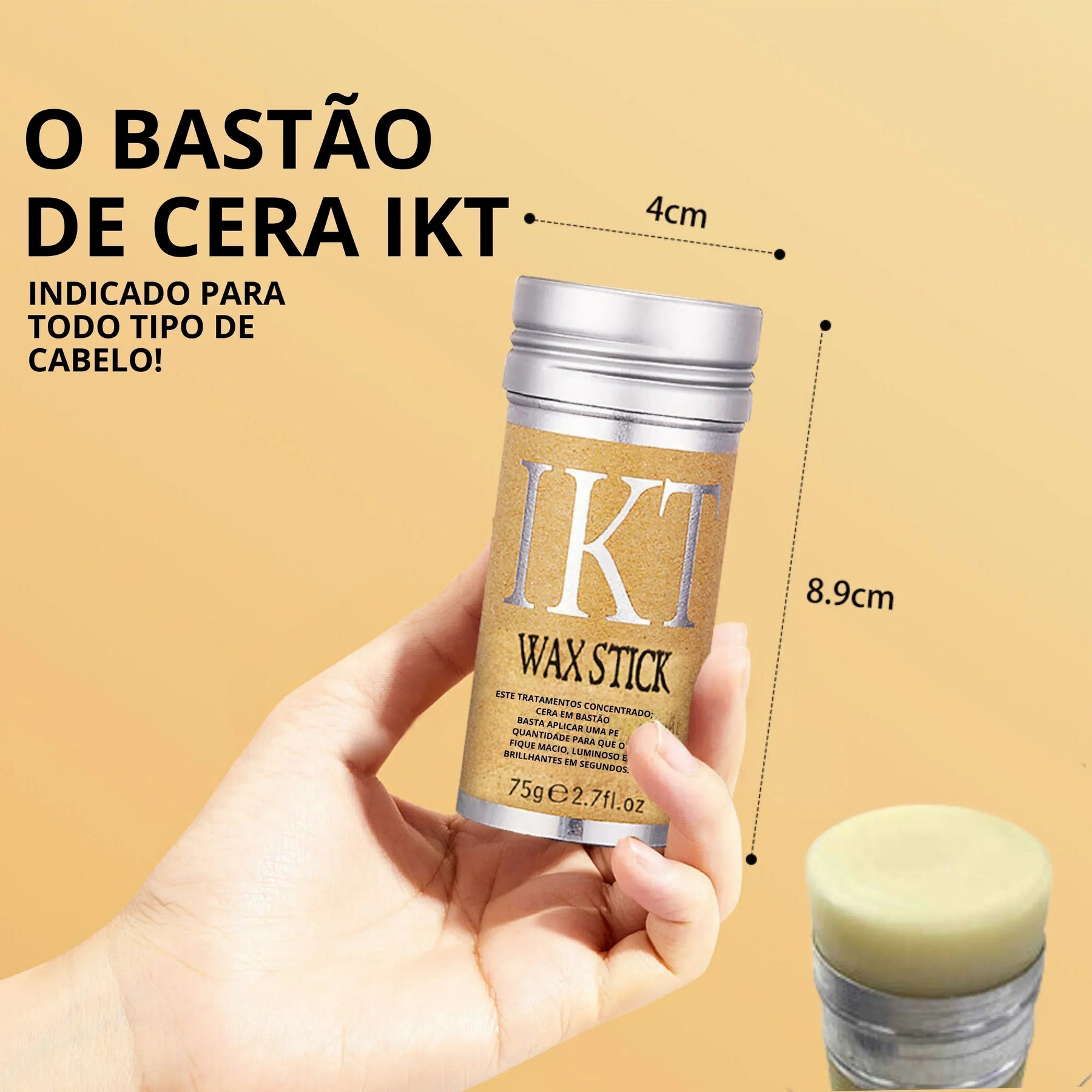 Controle Frizz e Modelagem Cera Bastão Bed Head