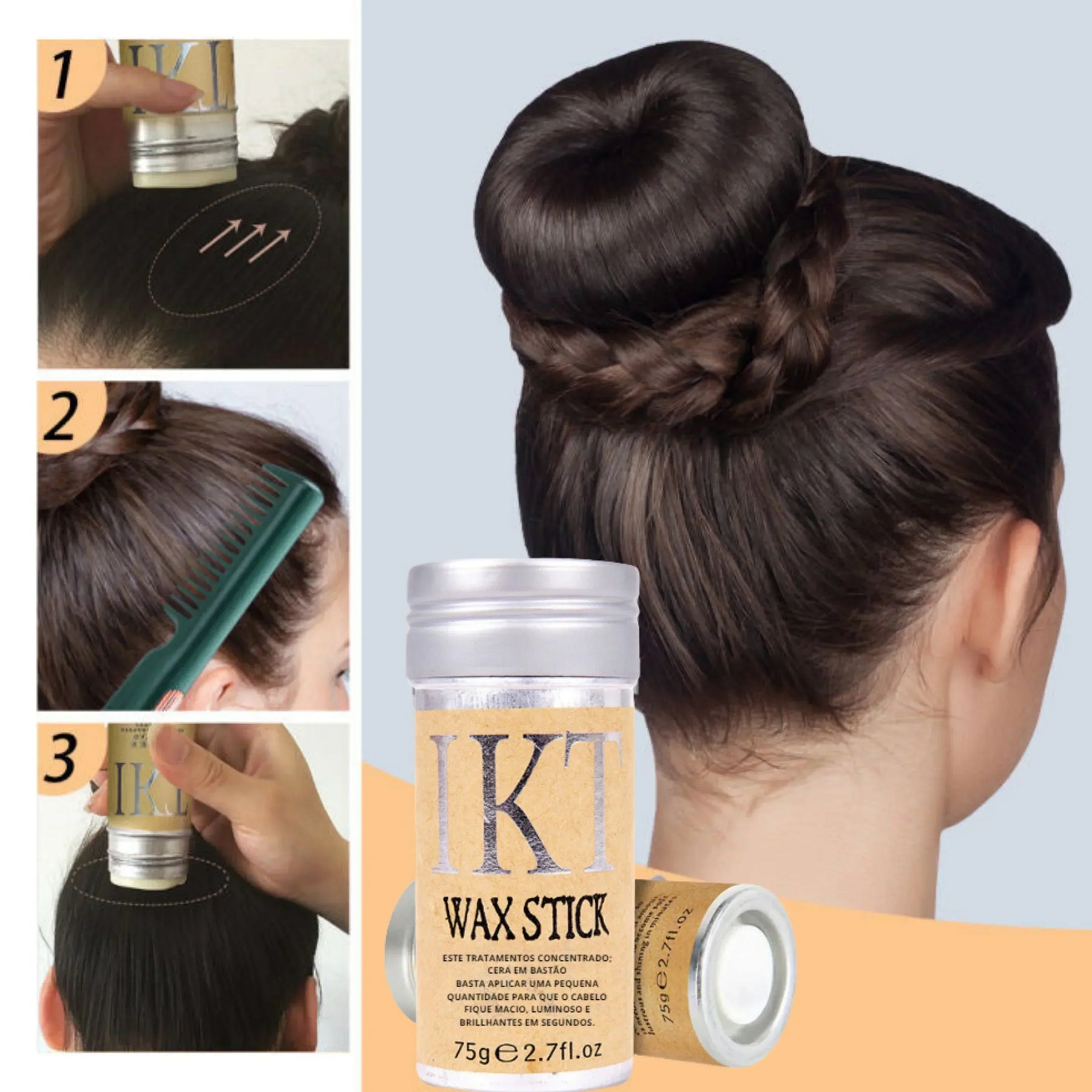 Controle Frizz e Modelagem Cera Bastão Bed Head