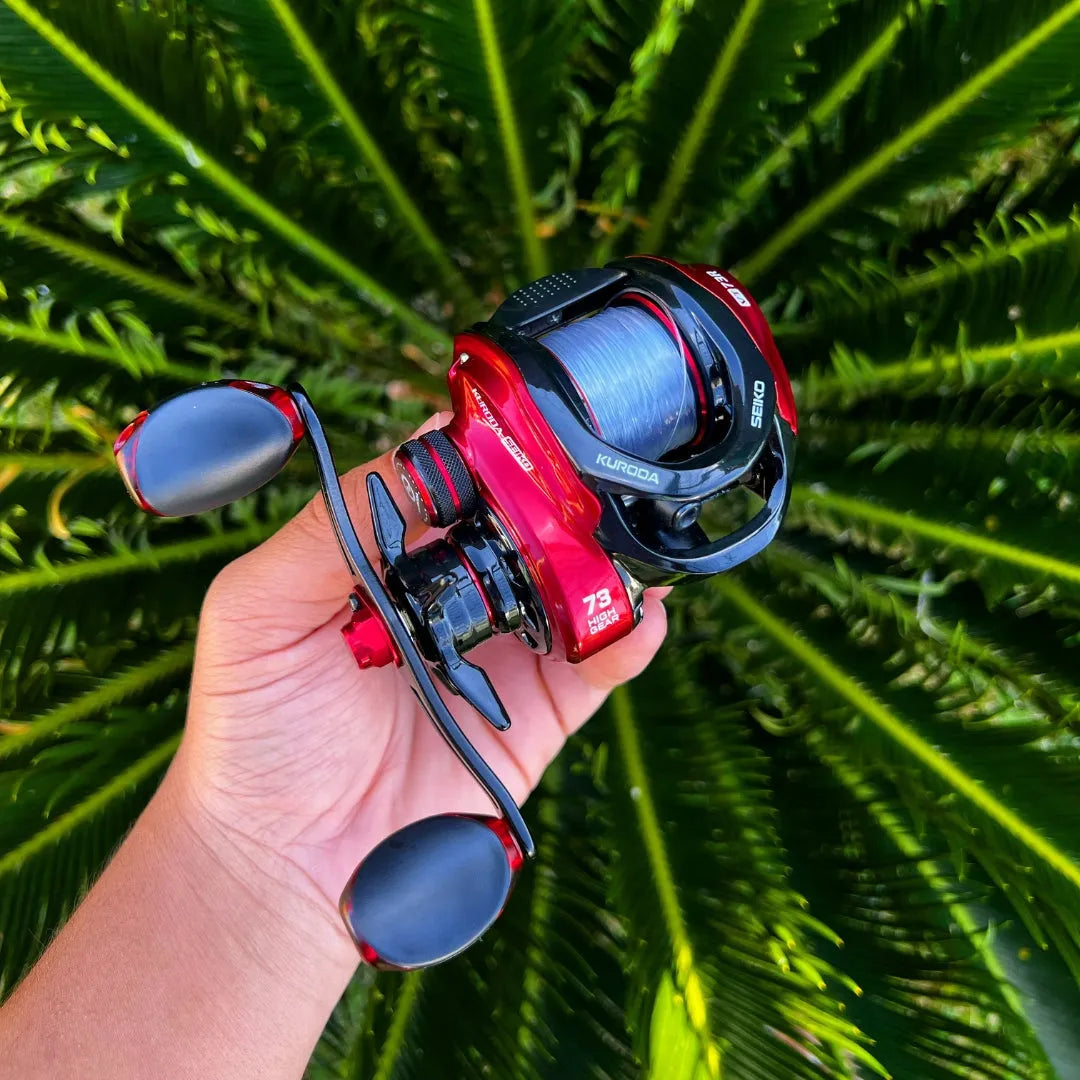 Carretilha Seiko Kuroda - 18+1 Rolamentos 7.3:1