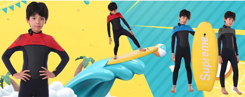 Roupa De Mergulho Infantil 2.5mm