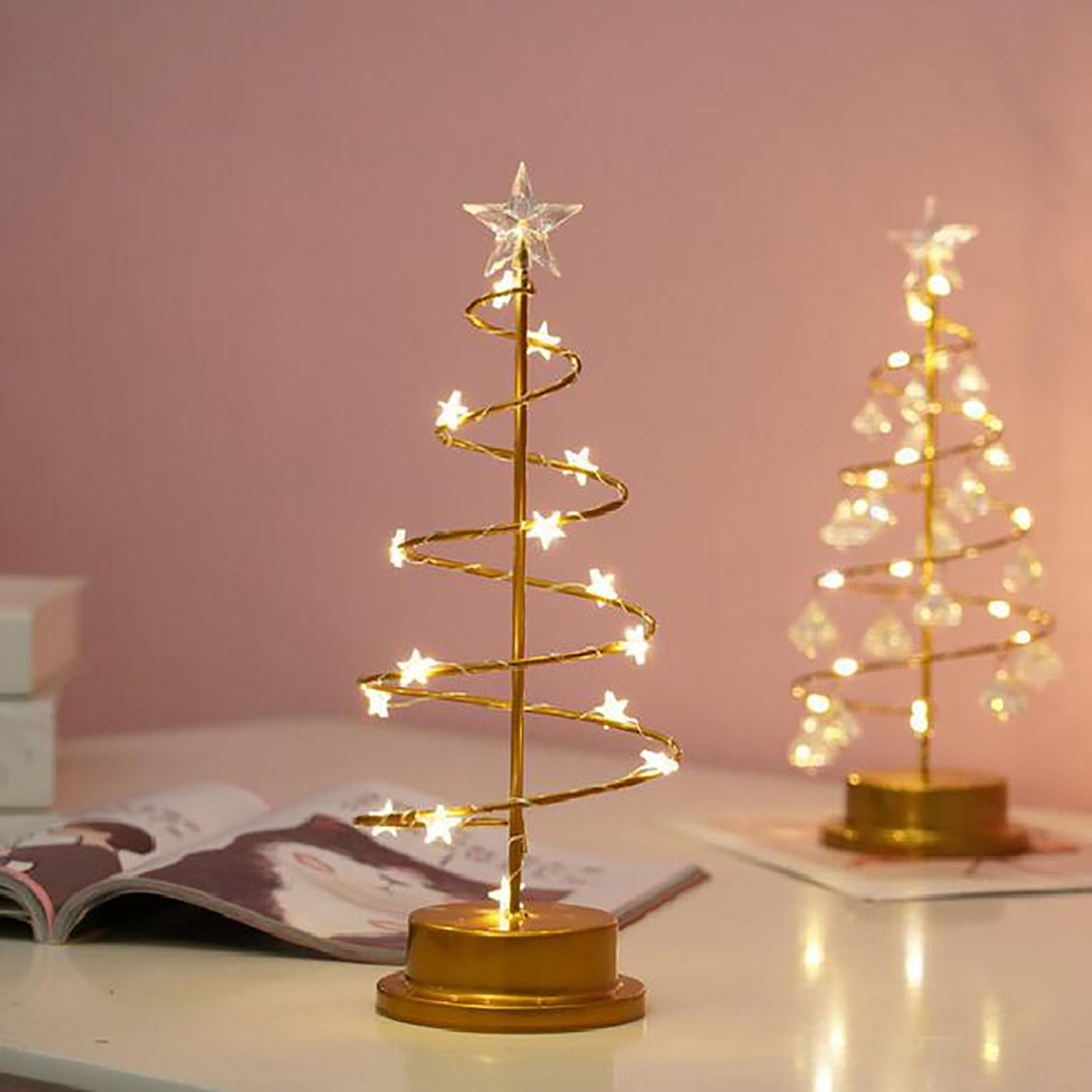 Árvore de natal decorada com Iluminação - Promoção Especial