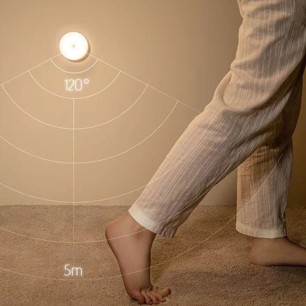 Luminária Night Light com Sensor de Movimento