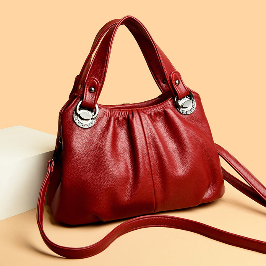 Bolsa Couro de Mão - Fashion