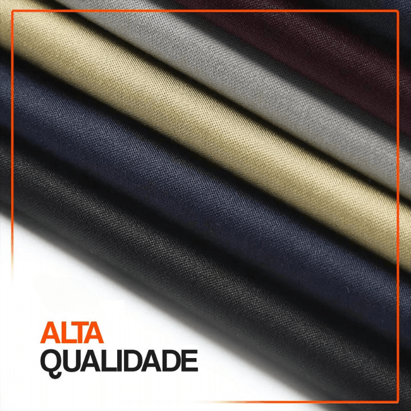 COMPRE 1 E LEVE 2 | Calça Social Clássica Alfaiataria Gentleman 2024 | Cinto Social Couro