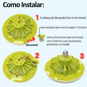 Ventilador de Teto Inteligente