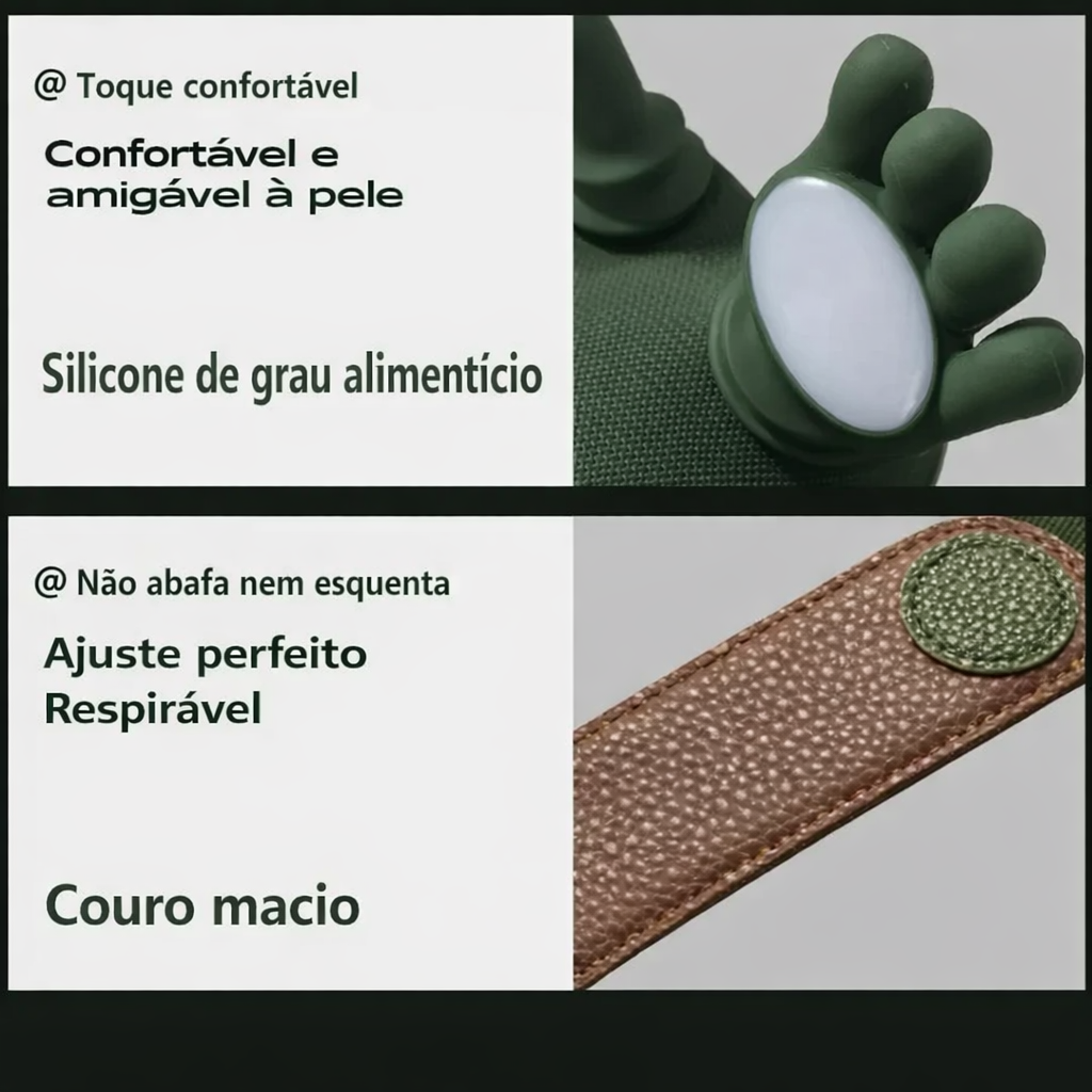 Massageador elétrico Vezzo™ para pescoço e costas com função de aquecimento.