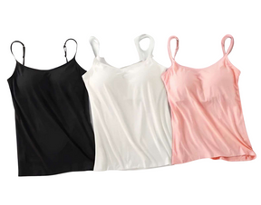 Kit Blusinha Com Bojo e Alcinhas Ajustáveis