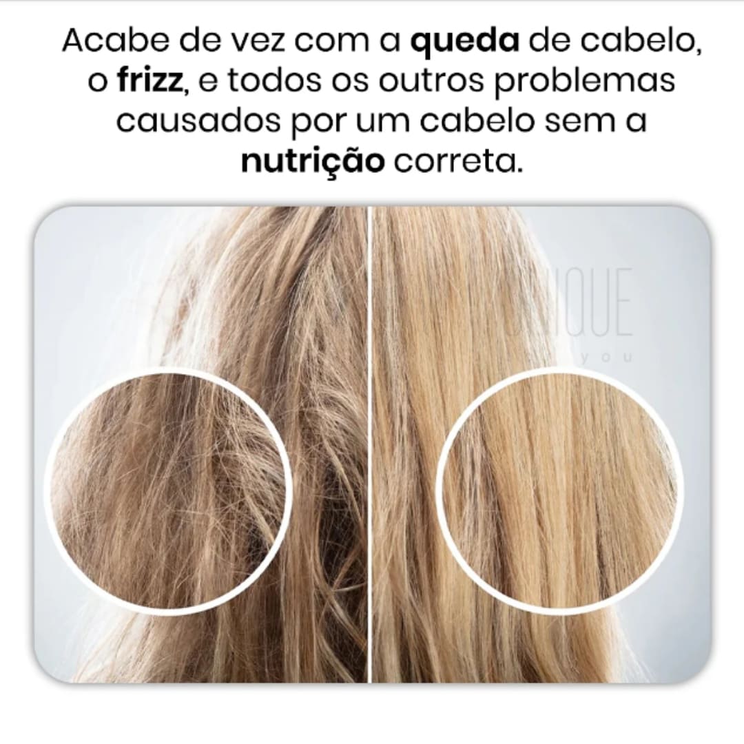 Renova Hair Alisador Natural para Cabelos Sedosos e Brilhantes