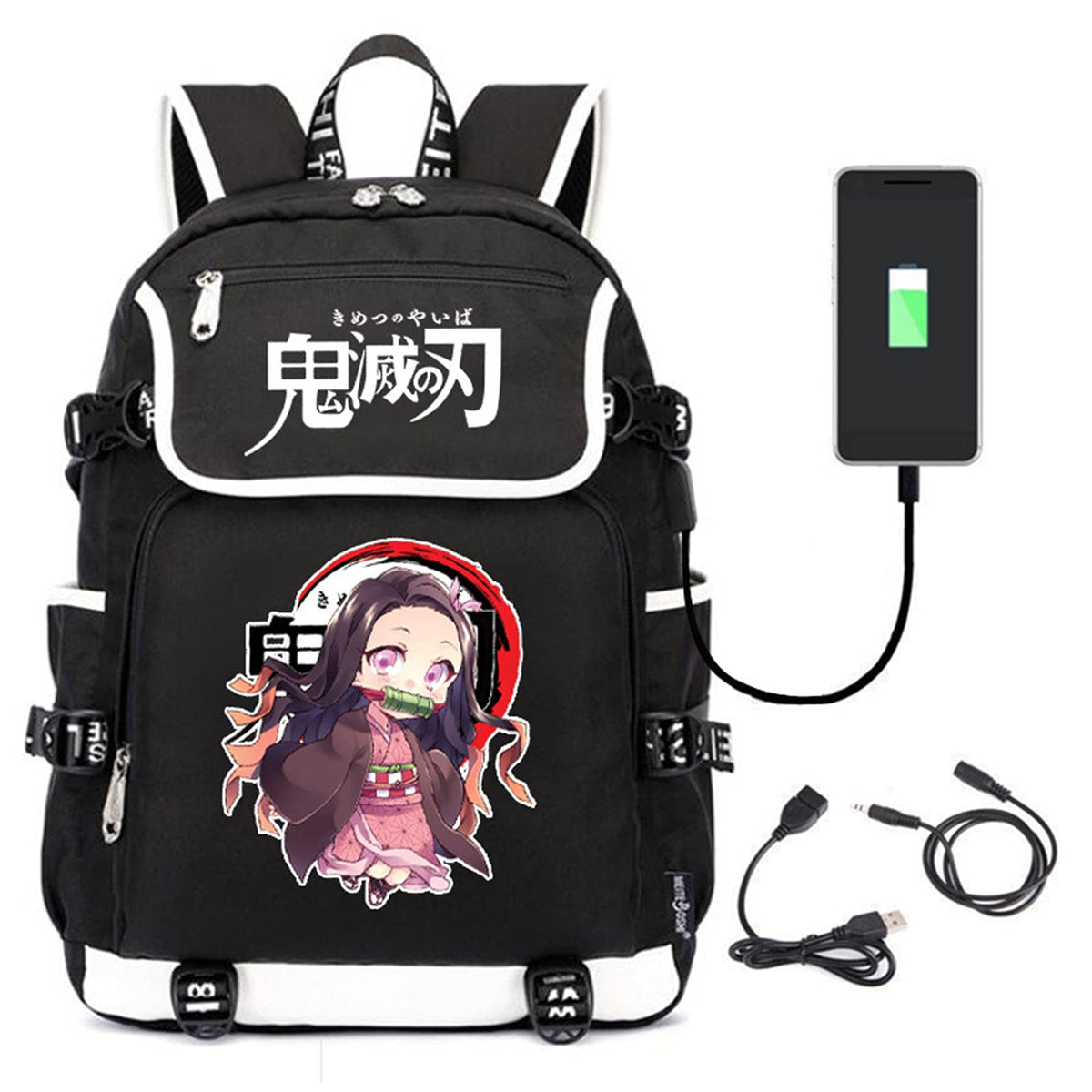 Mochila Escolar Demon Slayer