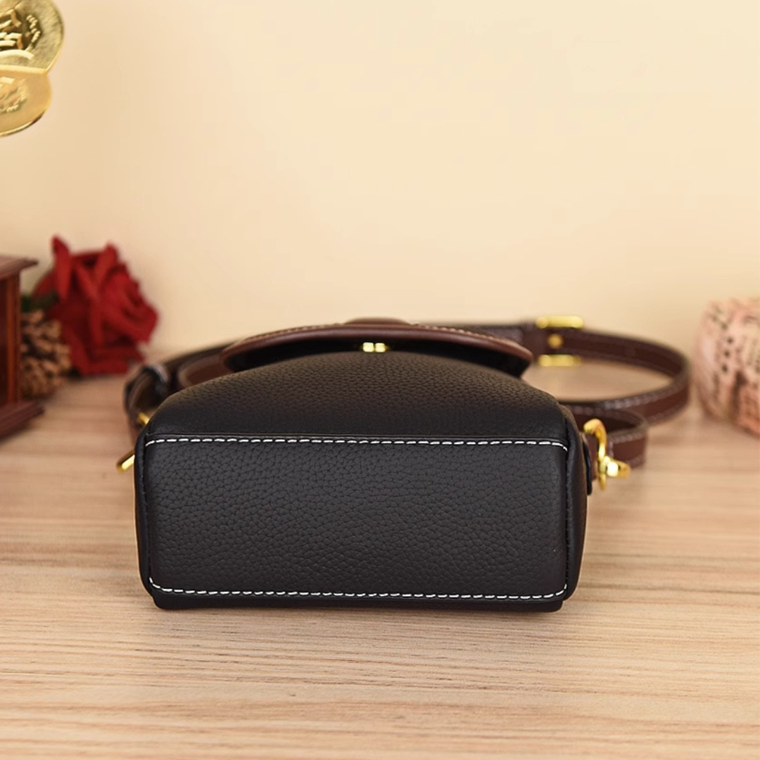 Bolsa Santorini Original: Feita em Couro