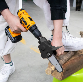 Serra Adaptadora - Tranforme Sua Furadeira Em Motoserra