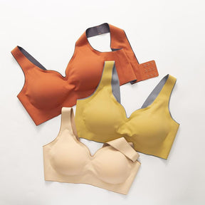 Sutiã Sem Costura Latex Confort / Leve 3 e Pague 2