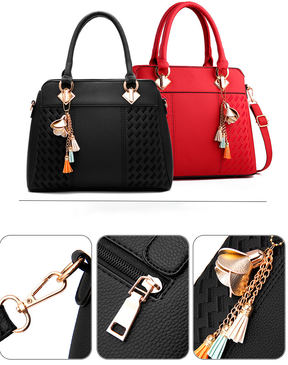 Bolsa Feminina em Couro Ecológica - Carolina Vintage