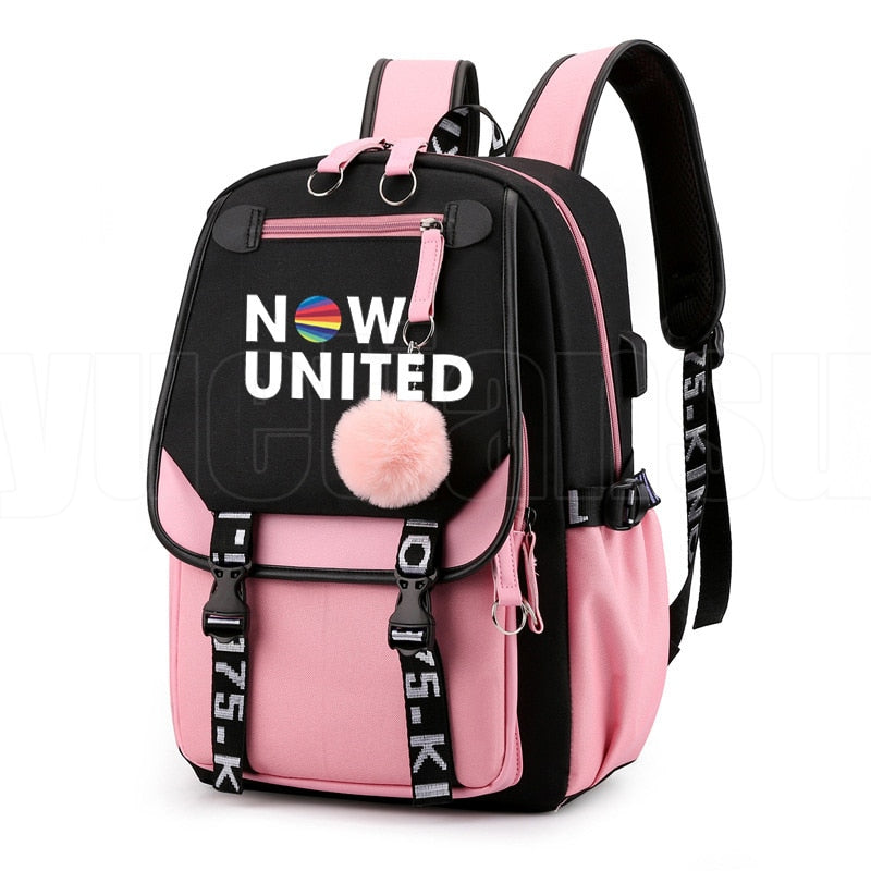 Mochila Now United Infantil