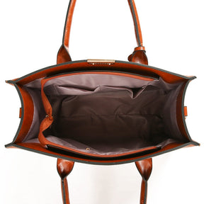 Conjunto Feminino em Couro Bolsa + 2 Carteira - Premium Bags