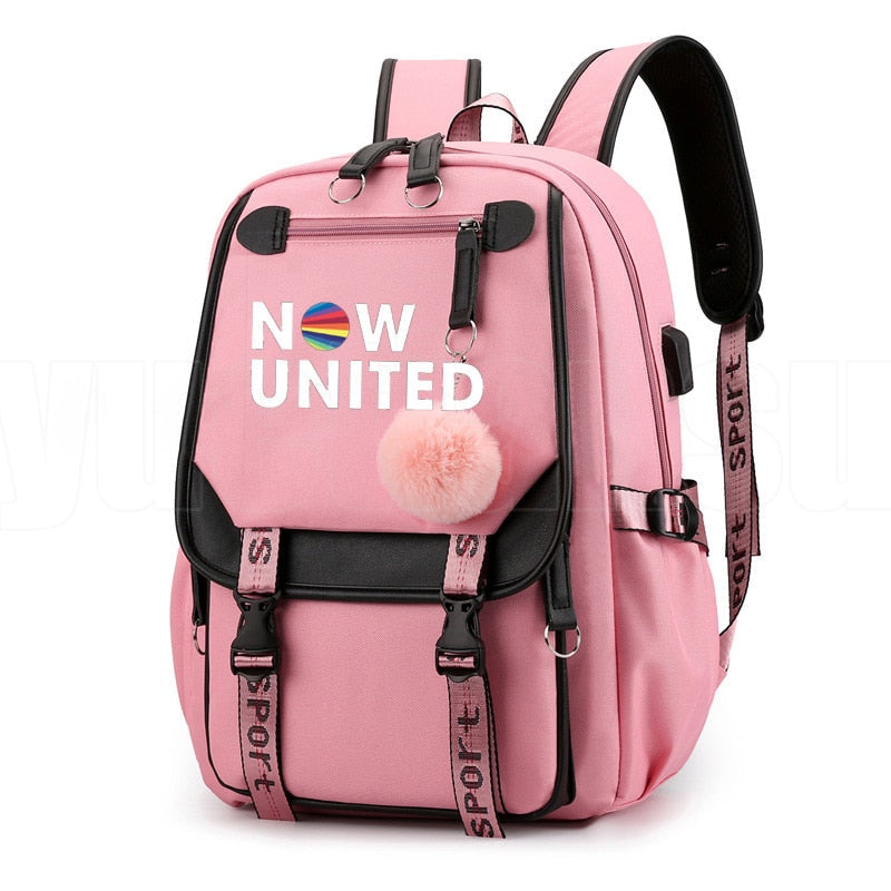 Mochila Now United Infantil