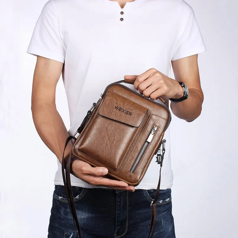 Bolsa Masculina Couro
