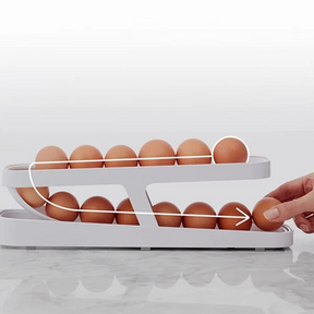 Organizador de Ovos com Rolagem Automática | EggMaster + Brinde