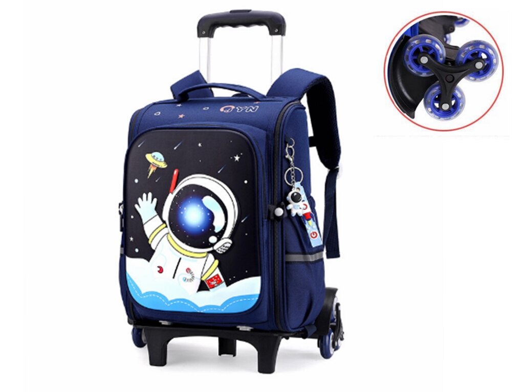 Mochila Escolar de Rodinha Infantil