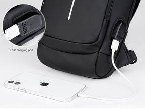 Mochila Antifurto Impermeável Compacta