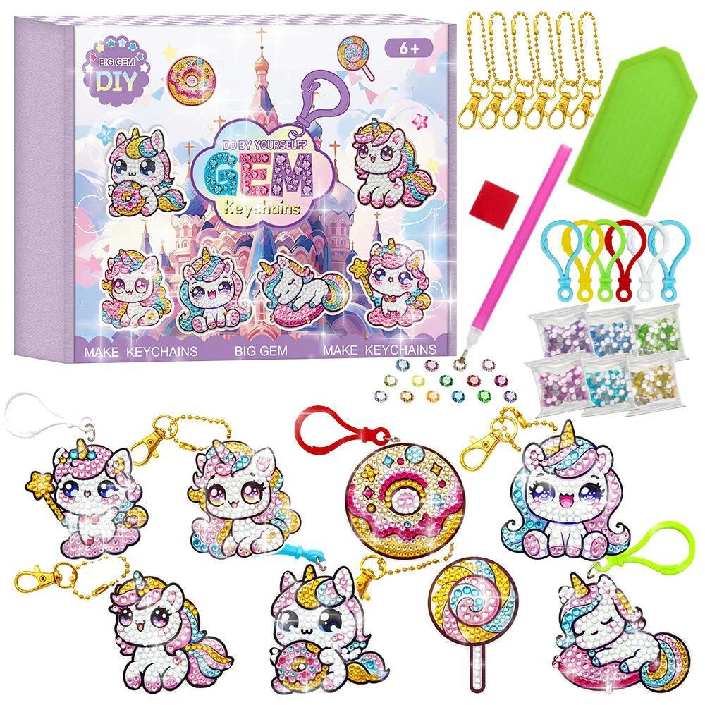 Kit Chaveiro 5D - Artes com Diamantes