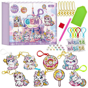 Kit Chaveiro 5D - Artes com Diamantes