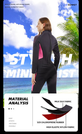 Roupa De Mergulho Masculino e Feminina Wetsuit 1.5MM/3MM