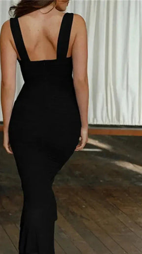 Vestido Midi Drapeado